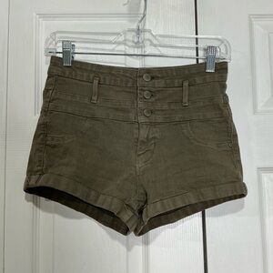 🍓 Refuge Button Fly Denim Jeans Shorts - 0